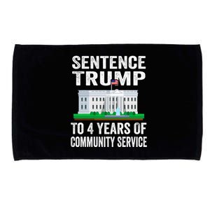 Sentence Trump To 4 Years Of Community Service Political Microfiber Hand Towel