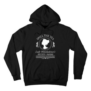 Spill The Tea Lady Whistledown Society Papers Hoodie