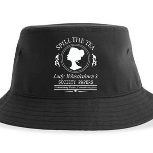 Spill The Tea Lady Whistledown Society Papers Sustainable Bucket Hat