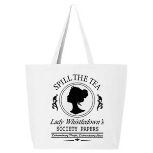 Spill The Tea Lady Whistledown Society Papers 25L Jumbo Tote