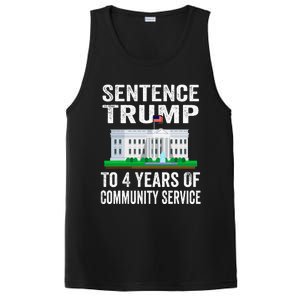 Sentence Trump To 4 Years Of Community Service Political PosiCharge Competitor Tank