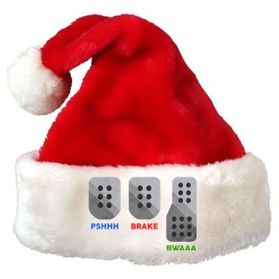 Save The Ual Funny Car Racing Transmission Diagram Gift Premium Christmas Santa Hat