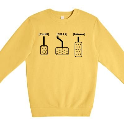 Save The Ual Funny Car Racing Transmission Diagram Gift Premium Crewneck Sweatshirt