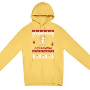 Sweeney Todd Ugly Christmas Premium Pullover Hoodie