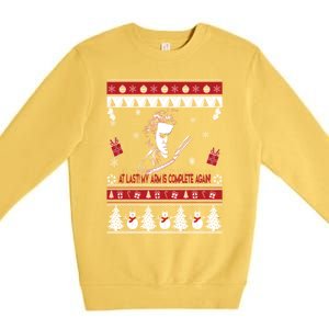 Sweeney Todd Ugly Christmas Premium Crewneck Sweatshirt