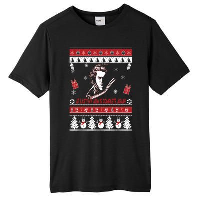 Sweeney Todd Ugly Christmas Tall Fusion ChromaSoft Performance T-Shirt