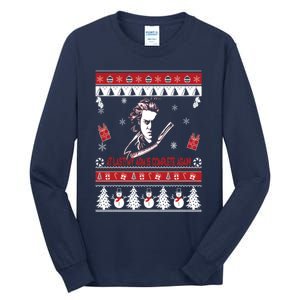 Sweeney Todd Ugly Christmas Tall Long Sleeve T-Shirt