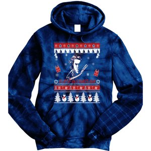 Sweeney Todd Ugly Christmas Tie Dye Hoodie