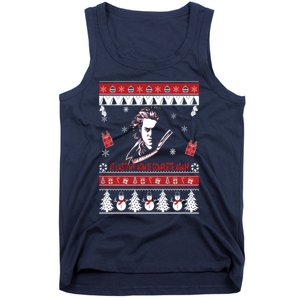 Sweeney Todd Ugly Christmas Tank Top