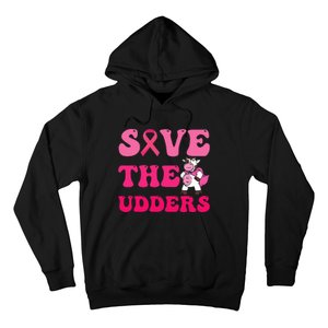 Save The Udders Cow Groove Breast Cancer Awareness Hoodie