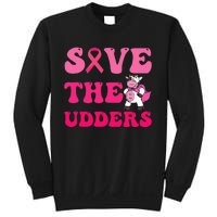 Save The Udders Cow Groove Breast Cancer Awareness Sweatshirt