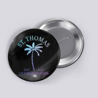 St. Thomas Us Virgin Islands Usvi Vintage Button