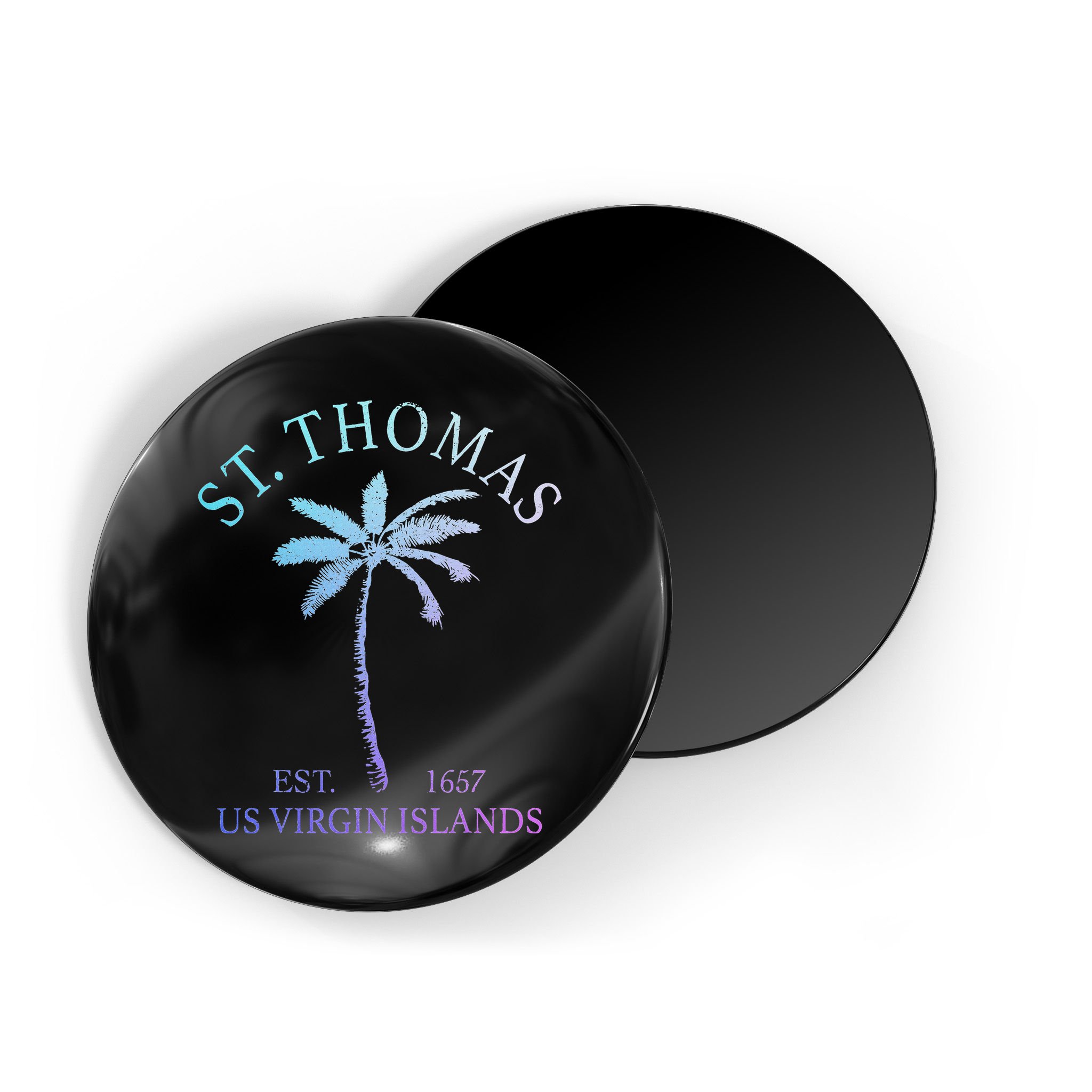 St. Thomas Us Virgin Islands Usvi Vintage Magnet