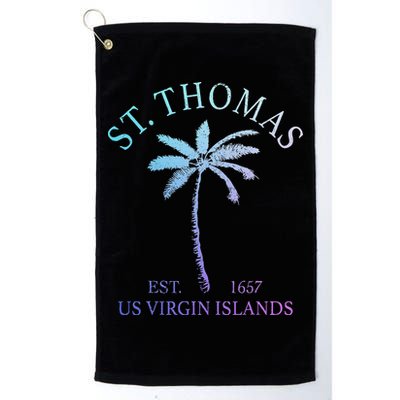 St. Thomas Us Virgin Islands Usvi Vintage Golf Towel