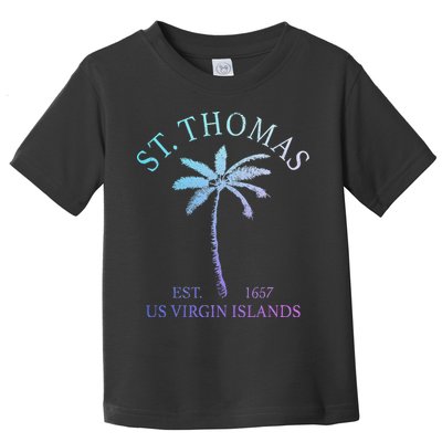St. Thomas Us Virgin Islands Usvi Vintage Toddler T-Shirt