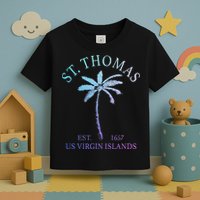 St. Thomas Us Virgin Islands Usvi Vintage Toddler T-Shirt
