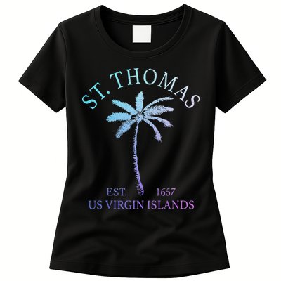 St. Thomas Us Virgin Islands Usvi Vintage Womens T-Shirt