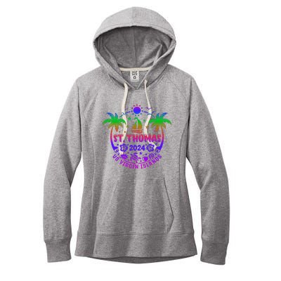 St Thomas Us Virgin Islands Summer Women's Fleece Hoodie