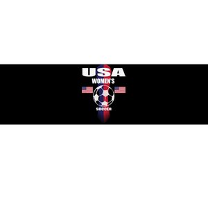 Soccer Team USA United States Soccer Fan Woman Bumper Sticker