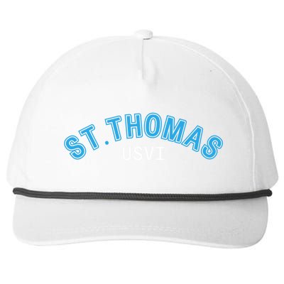 St Thomas Usvi Islands Holiday Gift Snapback Five-Panel Rope Hat