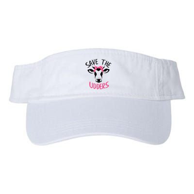 Save The Udders Breast Cancer Awareness Cow Visor
