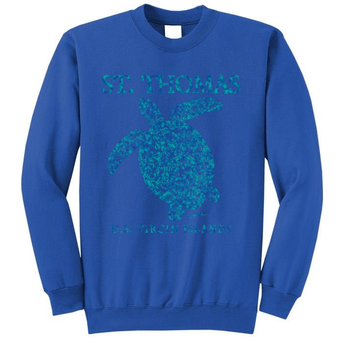 St Thomas Us Virgin Islands Sea Turtle Gift Sweatshirt