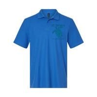 St Thomas Us Virgin Islands Sea Turtle Gift Softstyle Adult Sport Polo