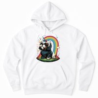 Shih Tzu Unicorn On Rainbow Unicorn Shih Tzu Hoodie