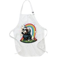 Shih Tzu Unicorn On Rainbow Unicorn Shih Tzu Apron