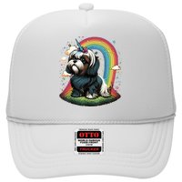 Shih Tzu Unicorn On Rainbow Unicorn Shih Tzu Trucker Hat