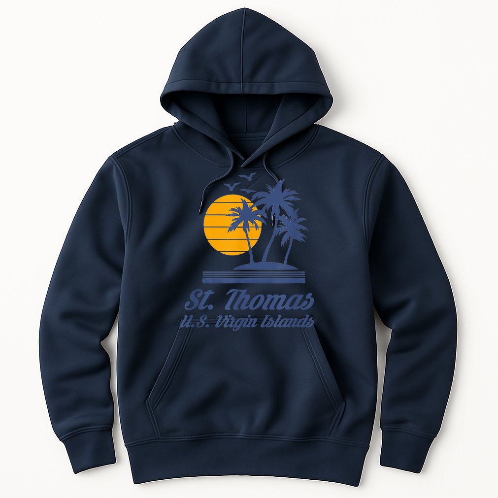 St. Thomas US Virgin Islands Shirt Caribbean Beach Souvenir Hoodie