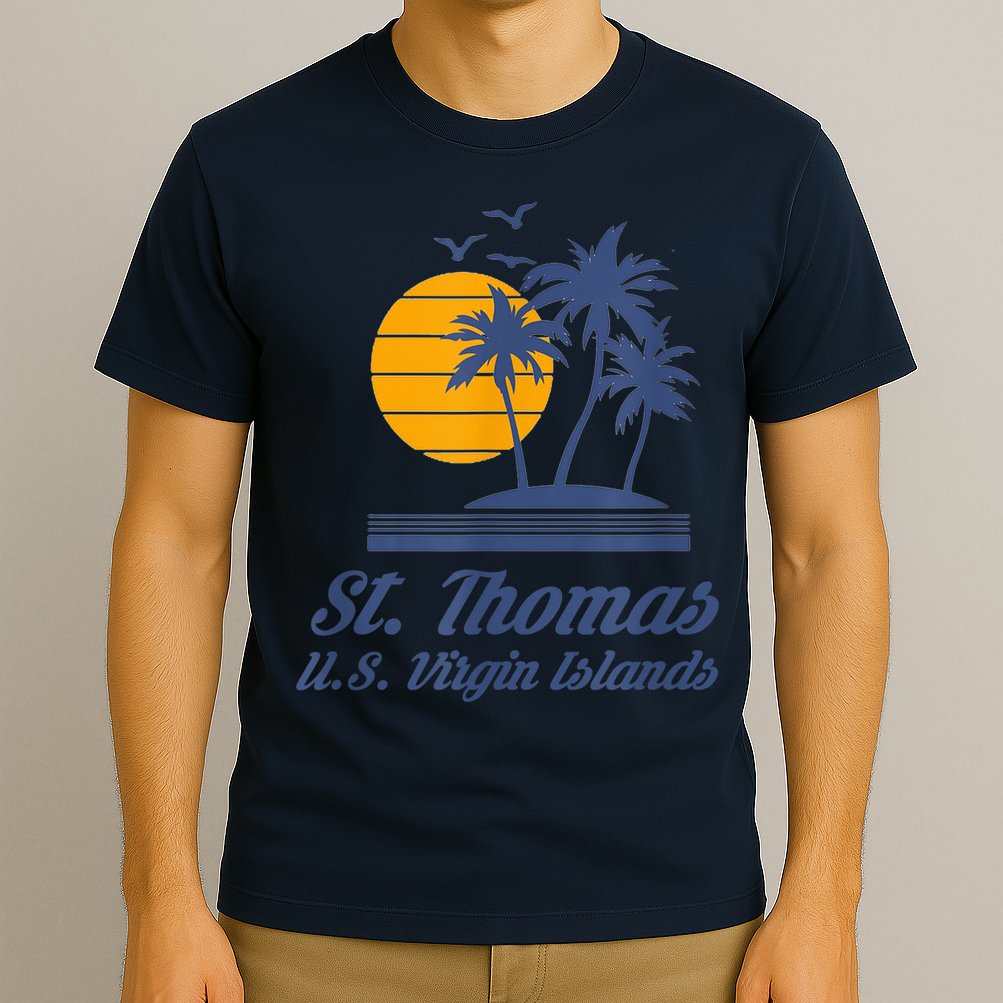 St. Thomas US Virgin Islands Shirt Caribbean Beach Souvenir T-Shirt