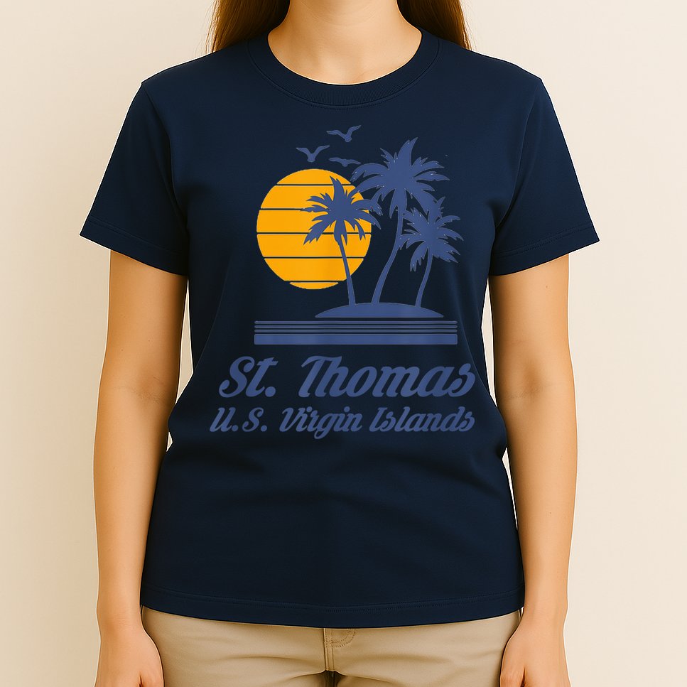 St. Thomas US Virgin Islands Shirt Caribbean Beach Souvenir T-Shirt