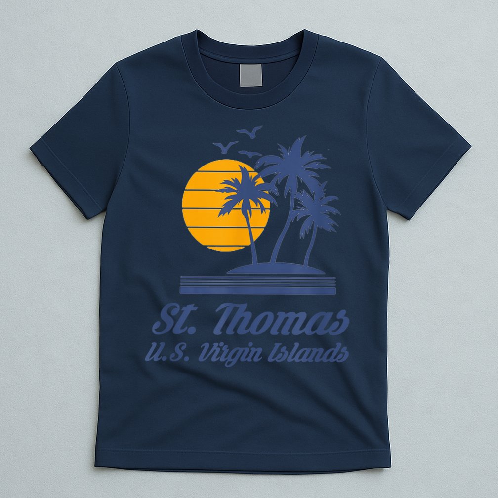 St. Thomas US Virgin Islands Shirt Caribbean Beach Souvenir T-Shirt