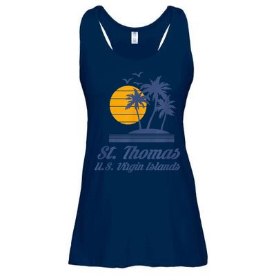 St. Thomas US Virgin Islands Shirt Caribbean Beach Souvenir Ladies Essential Flowy Tank