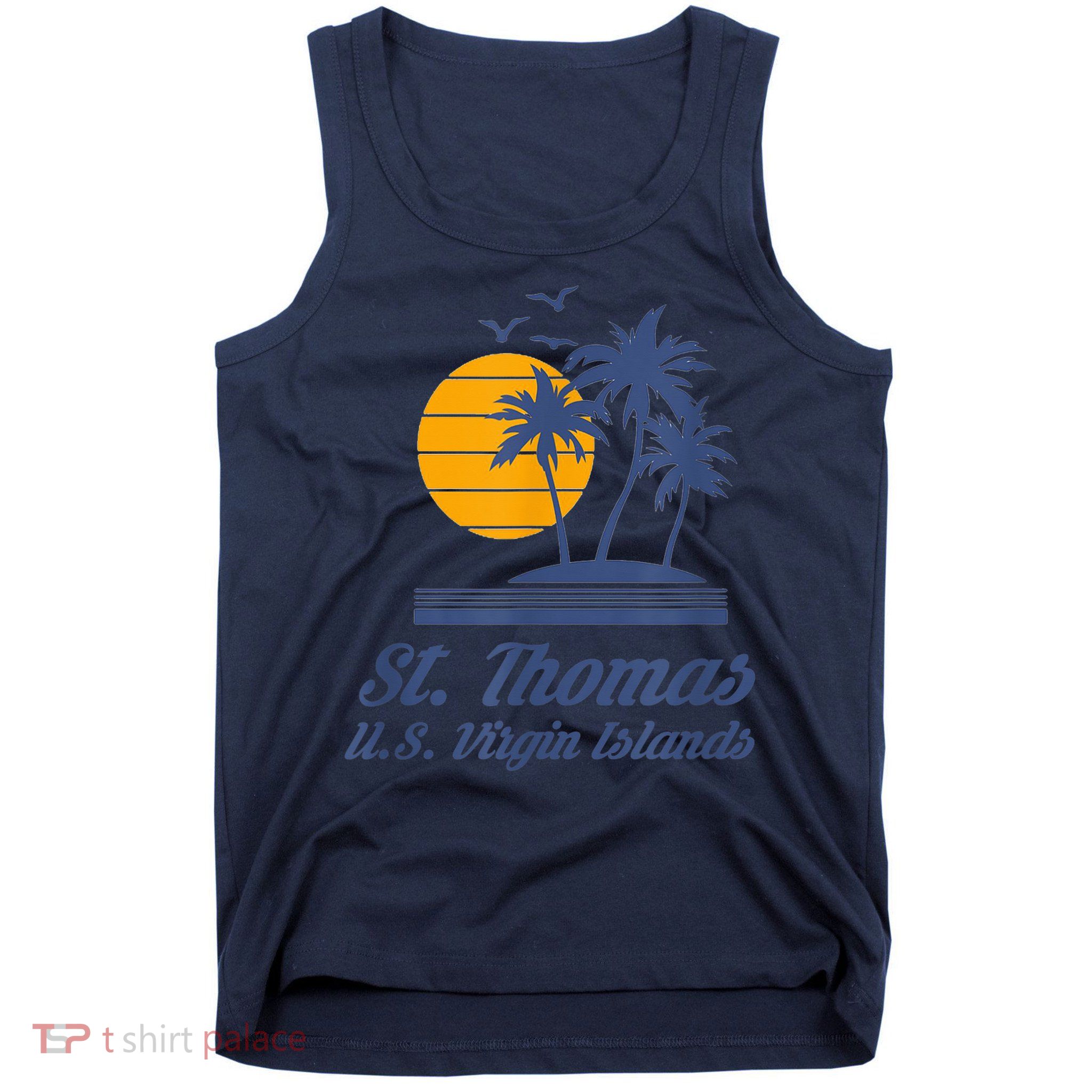 St. Thomas US Virgin Islands Shirt Caribbean Beach Souvenir Tank Top
