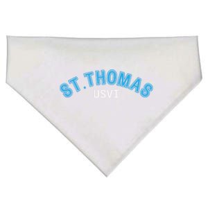 St Thomas Usvi Islands Holiday Meaningful Gift USA-Made Doggie Bandana