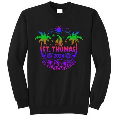 St Thomas Us Virgin Islands Summer Vacation 2024 Sweatshirt