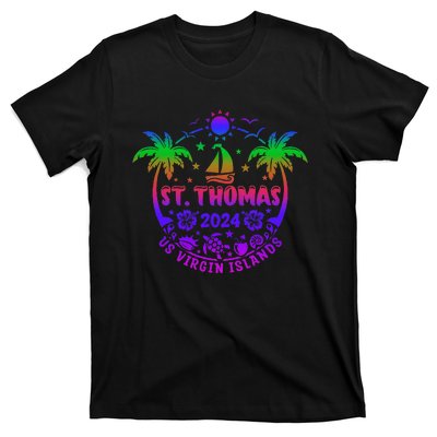 St Thomas Us Virgin Islands Summer Vacation 2024 T-Shirt