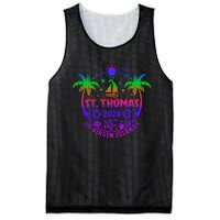 St Thomas Us Virgin Islands Summer Vacation 2024 Mesh Reversible Basketball Jersey Tank