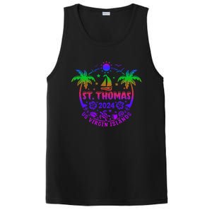 St Thomas Us Virgin Islands Summer Vacation 2024 PosiCharge Competitor Tank