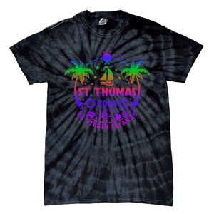 St Thomas Us Virgin Islands Summer Vacation 2024 Tie-Dye T-Shirt