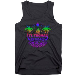 St Thomas Us Virgin Islands Summer Vacation 2024 Tank Top