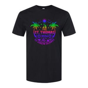 St Thomas Us Virgin Islands Summer Vacation 2024 Softstyle CVC T-Shirt