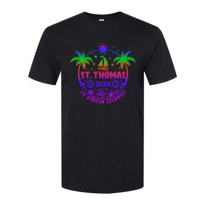 St Thomas Us Virgin Islands Summer Vacation 2024 Softstyle® CVC T-Shirt