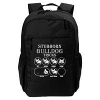 Stubborn Bulldog Tricks Backpack