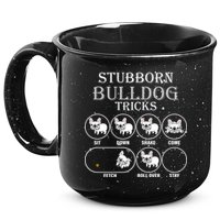 Stubborn Bulldog Tricks 15oz Campfire Ceramic Mug
