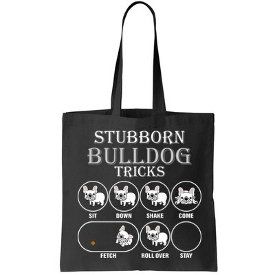 Stubborn Bulldog Tricks Bag