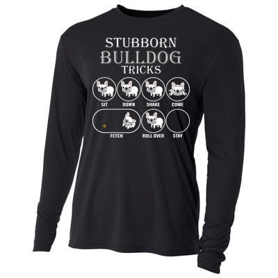 Stubborn Bulldog Tricks Cooling Performance Long Sleeve Crew