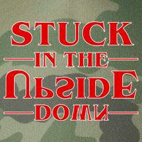 Stuck In The Upside Down Legacy Tie Dye Trucker Hat